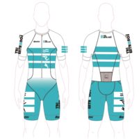 Tritraje Triatlon Santini Sleek 2.0 Aero Trisuit Trientrenos